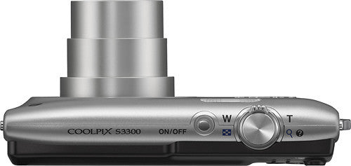 Nikon - Coolpix S3300 16.0-Megapixel Digital Camera